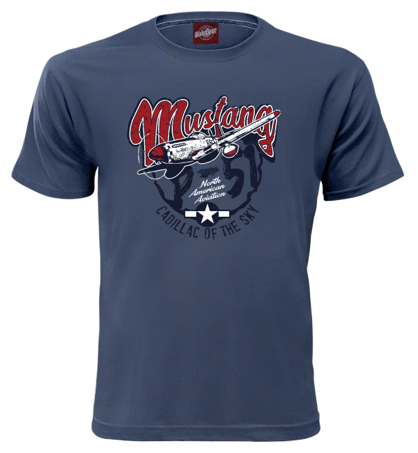 P-51 Mustang blue