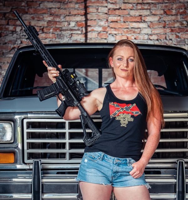 South Will Rise black ladies tank top - Image 3