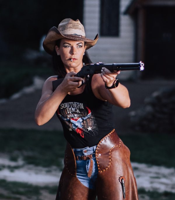 Southern Rock black ladies t-shirt - Image 3