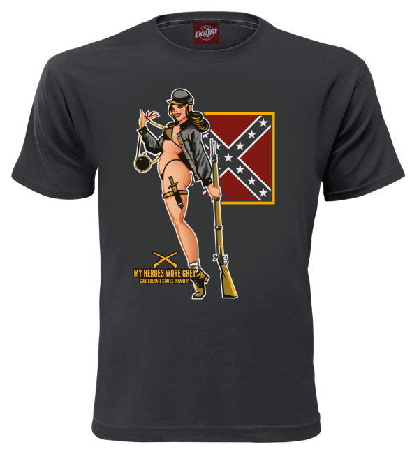 CSA Infantry Pinup Girl