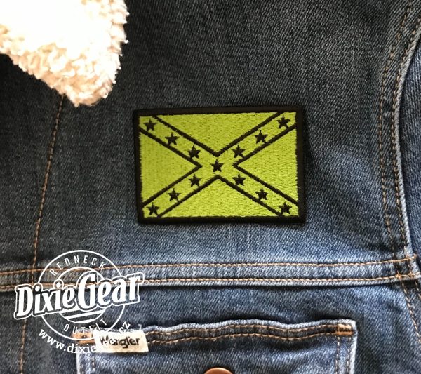 Patch Rebel Flag khaki - Image 2