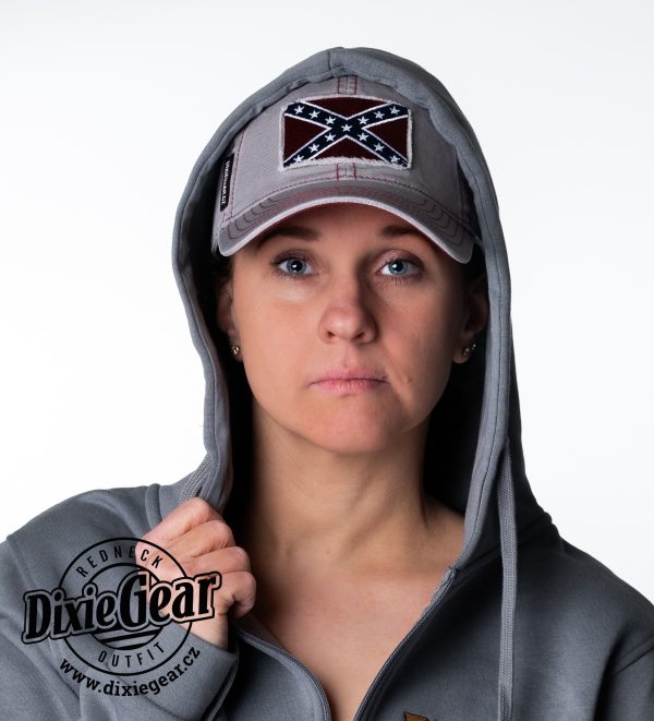 cap Rebel Flag gray - Image 3