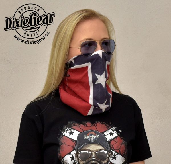 Scarf Rebel Flag 73x73cm - Image 2