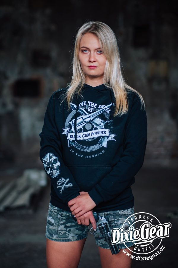 Smell Of Black Gun Powder hoodie type B - Image 2