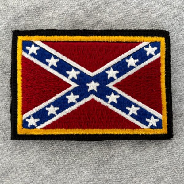 Patch Rebel Flag color