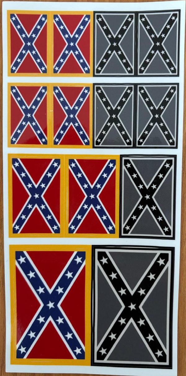 Sticker Rebel Flag Midsize