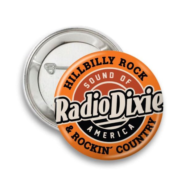 Pin-button Radio Dixie