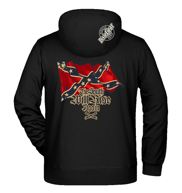 The South Will Rise black hoodie type C